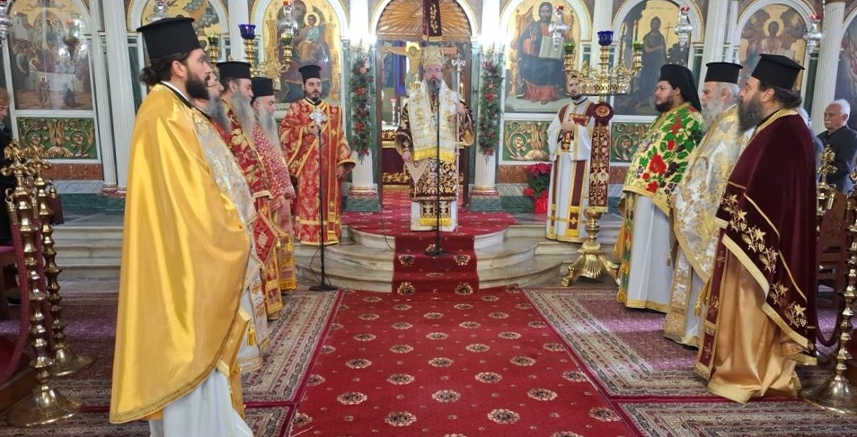 Η δεύτερη ημέρα των Χριστουγέννων στην Ι. Μ. Αιτωλίας και Ακαρνανίας