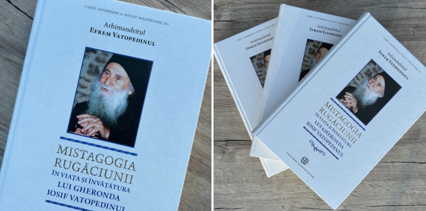 MISTAGOGIA RUGĂCIUNII – O NOUĂ APARIȚIE EDITORIALĂ A SFINTEI MĂNĂSTIRI VATOPED