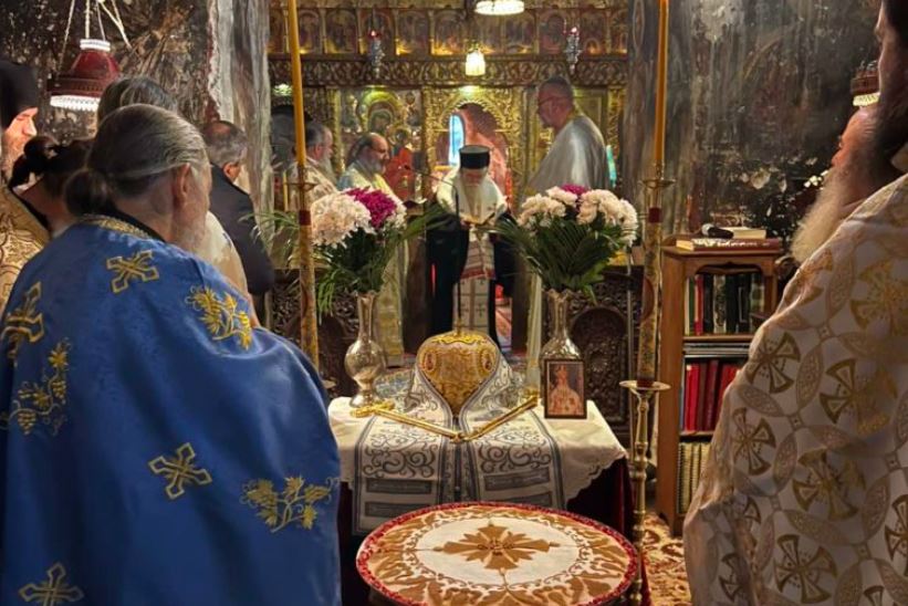 Τριακονταετές μνημόσυνο Μητροπολίτη Κονίτσης κυρού Σεβαστιανού στη Μονή Μολυβδοσκεπάστου