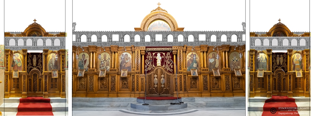 Ένα ιστορικό έργο ξυλογλυπτικής αναγεννιέται στον Βόλο