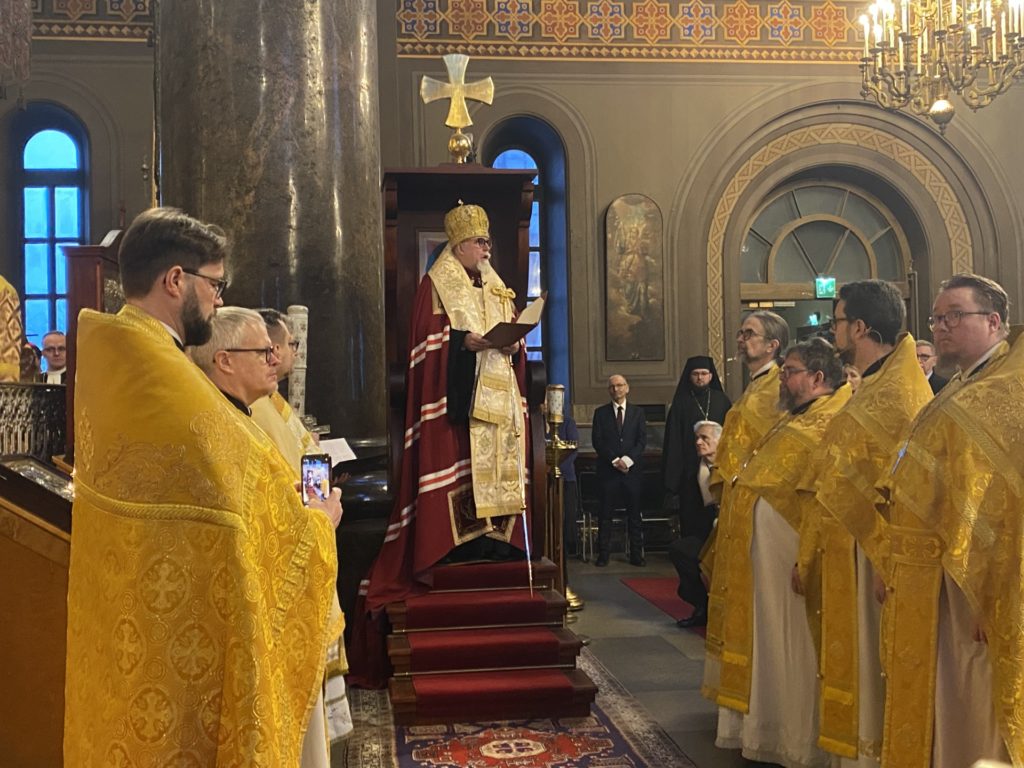 Ευχαριστήριο μήνυμα Μητροπολίτη Επιφάνιου στην Εκκλησία της Φινλανδίας για την στήριξη στην Ουκρανία