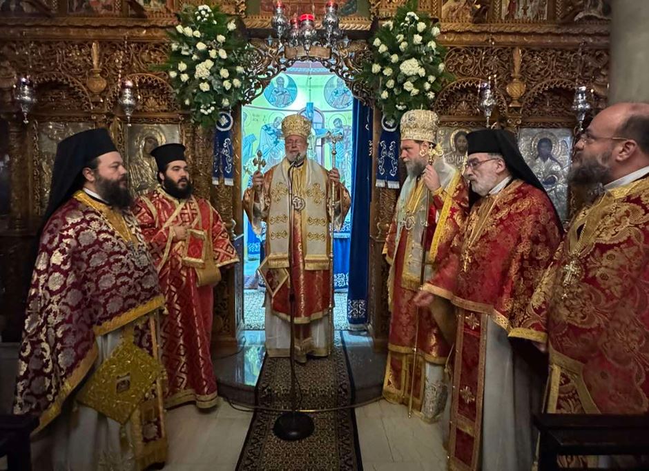 Δισαρχιερατική Θεία Λειτουργία για την εορτή του Αγίου Ελευθερίου στη Ν. Ιωνία