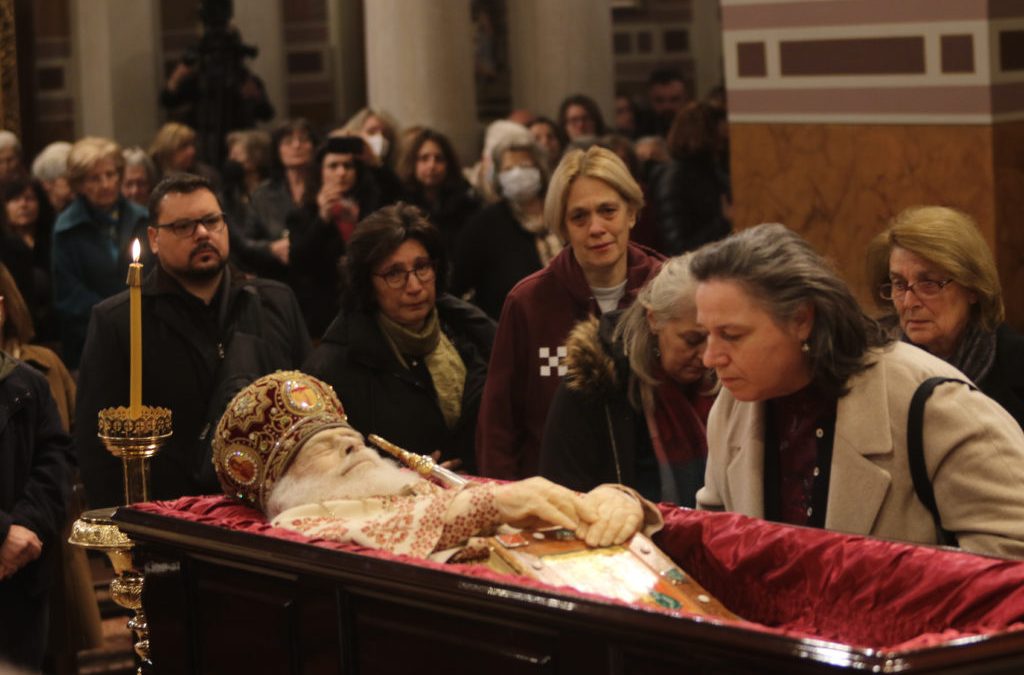 Атина се опрашта од Архиепископа Тиране, Драча и цијеле Албаније Анастасија