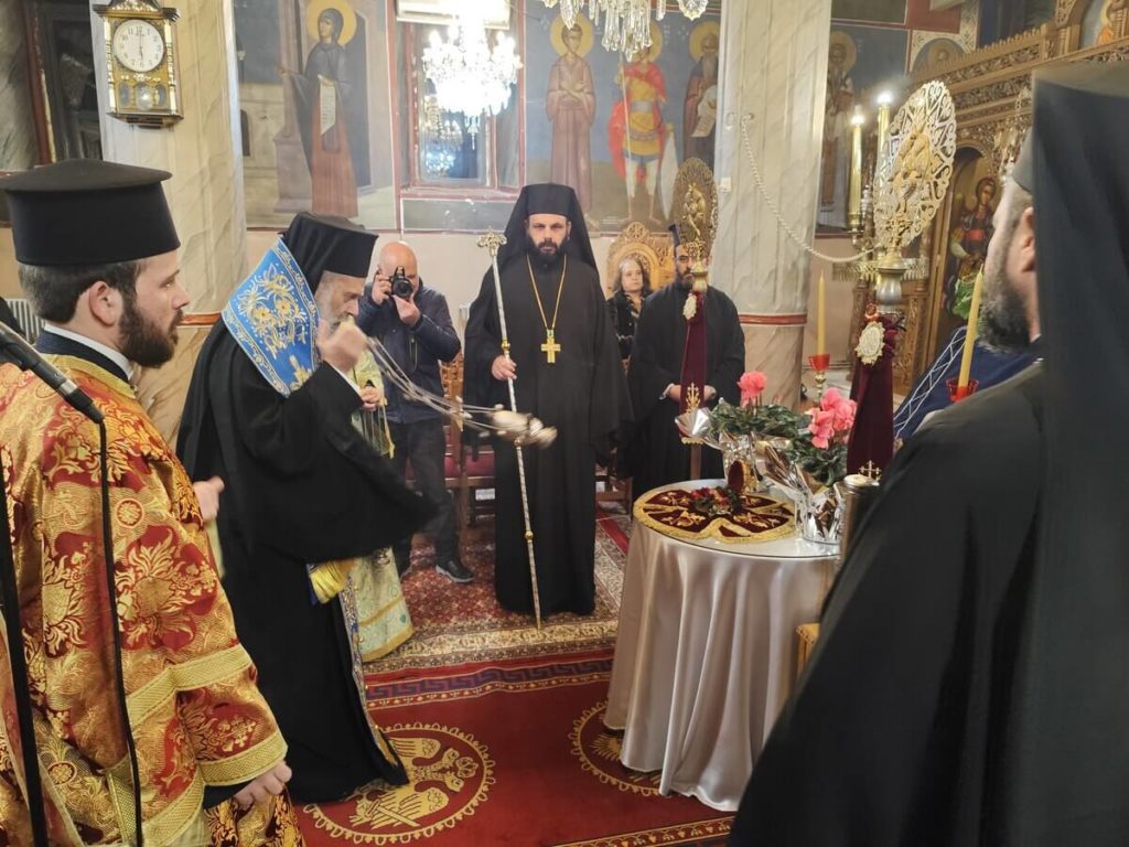 Στα Φάρσαλα απότμημα Ιερού Λειψάνου του Οσίου Θεοδοσίου του Κοινοβιάρχου