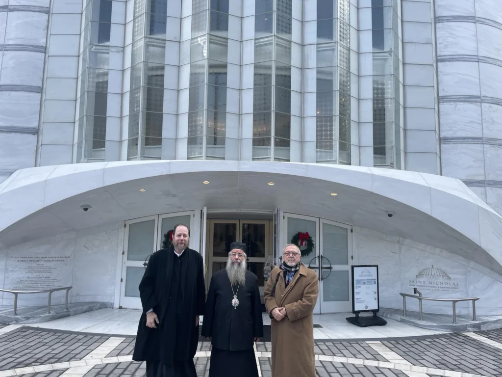 Ο Επίσκοπος Μπουκόμπας επισκέφθηκε τον Ι.Ν. Αγίου Νικολάου Μανχάτταν στο Σημείο Μηδέν
