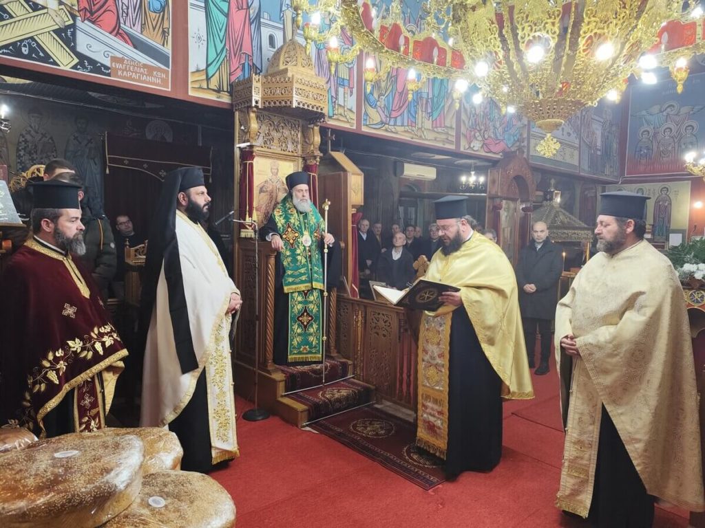 Εσπερινός στον Ι.Ν. Αγίου Αθανασίου στα Βρυσιά Φαρσάλων