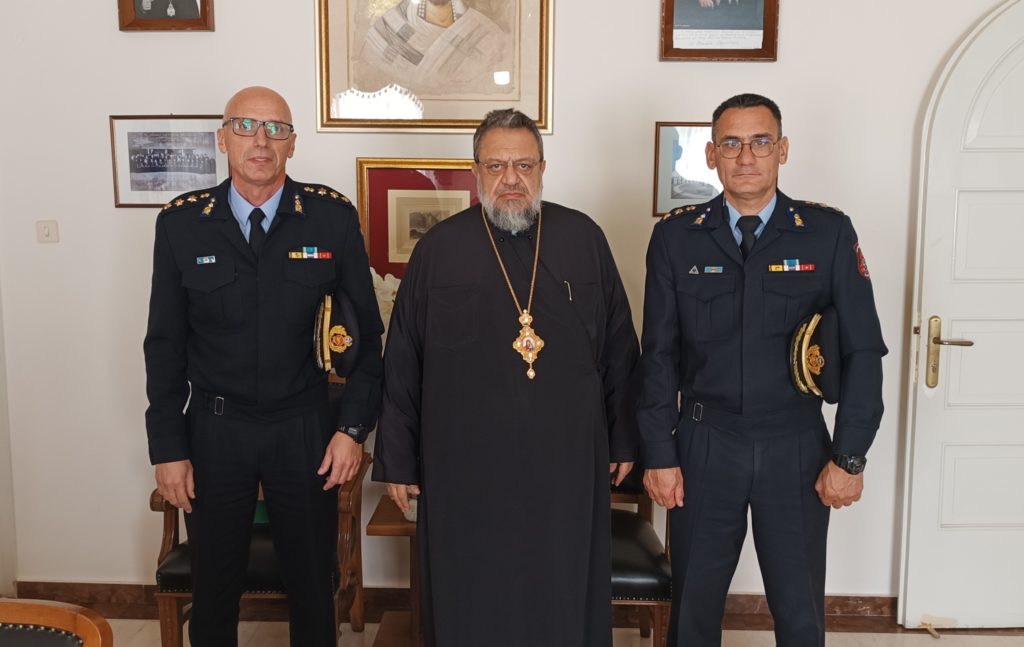 Στον Μητροπολίτη Μεσσηνίας ο νέος Διοικητής Π.Υ. Μεσσηνίας