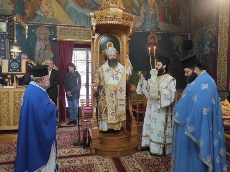 Αρχιερατική Θεία Λειτουργία στο Ζεμενό Κορινθίας