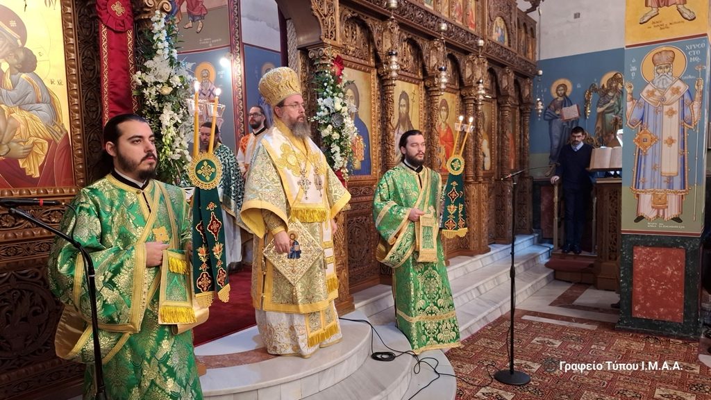 Αιτωλίας και Ακαρνανίας Δαμασκηνός: Ο Άγιος Αντώνιος να μας αξιώσει να ακολουθήσουμε τον τρόπο ζωής του