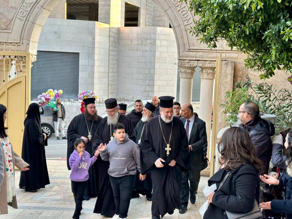 The Feast of the Synaxis of the Theotokos (Second day of Christmas)at the Holy Monastery of the Shepherds