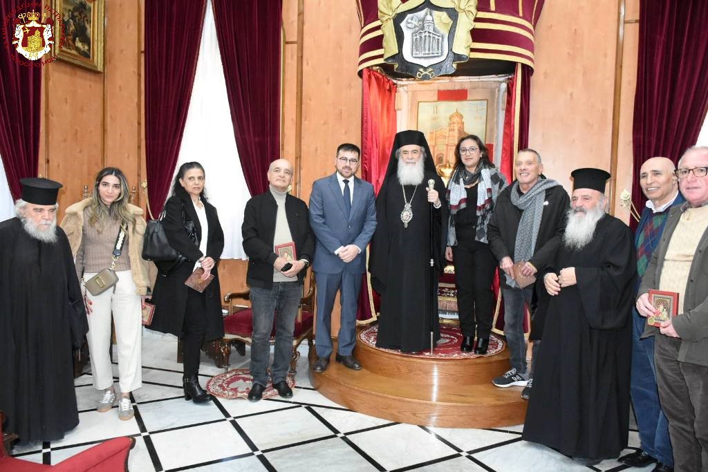Σειρά επισκέψεων δέχθηκε ο Πατριάρχης Ιεροσολύμων