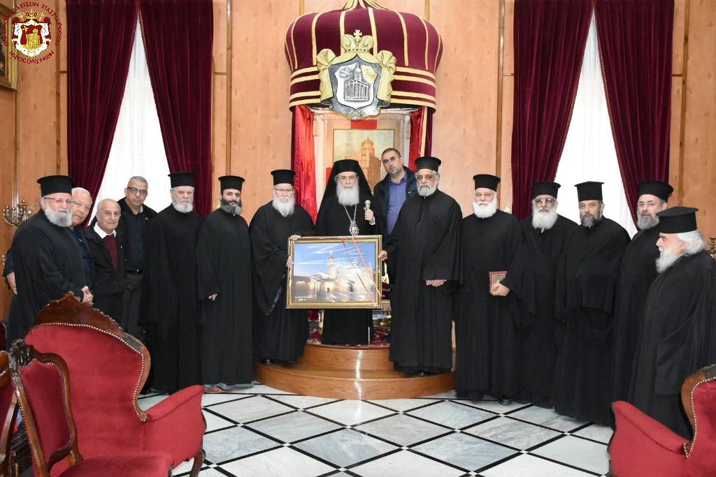 Αντιπροσωπείες των Μητροπόλεων Ναζαρέτ και Άκκρης-Πτολεμαΐδος στον Πατριάρχη Ιεροσολύμων
