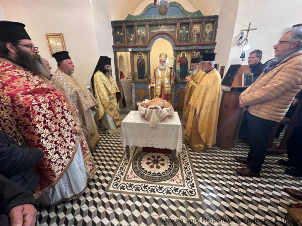 Η μνήμη του Οσίου Ιωσήφ του Ηγιασμένου στη γενέτειρά του, τον Αζωκέραμο Σητείας