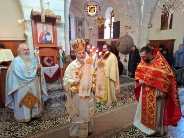 Εορτή προσκύνησης της Τιμίας Αλύσεως του Αποστόλου Πέτρου στο Πατριαρχείο Ιεροσολύμων 