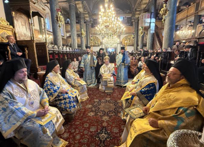 عيد الظهور الالهي في البطريركية