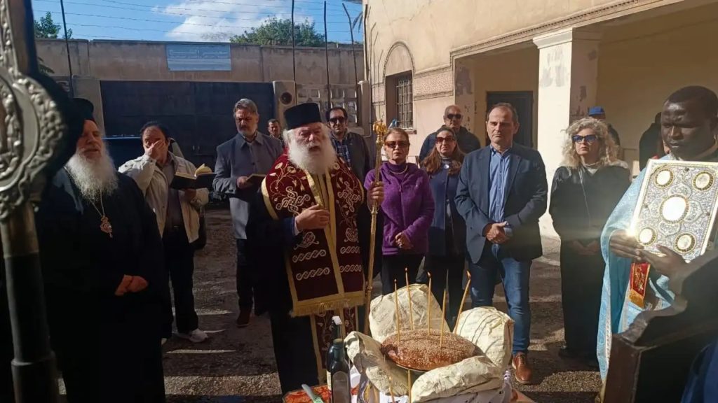 البابا ثيودروس يحتفل بعيد القديس يوحنا المعمدان