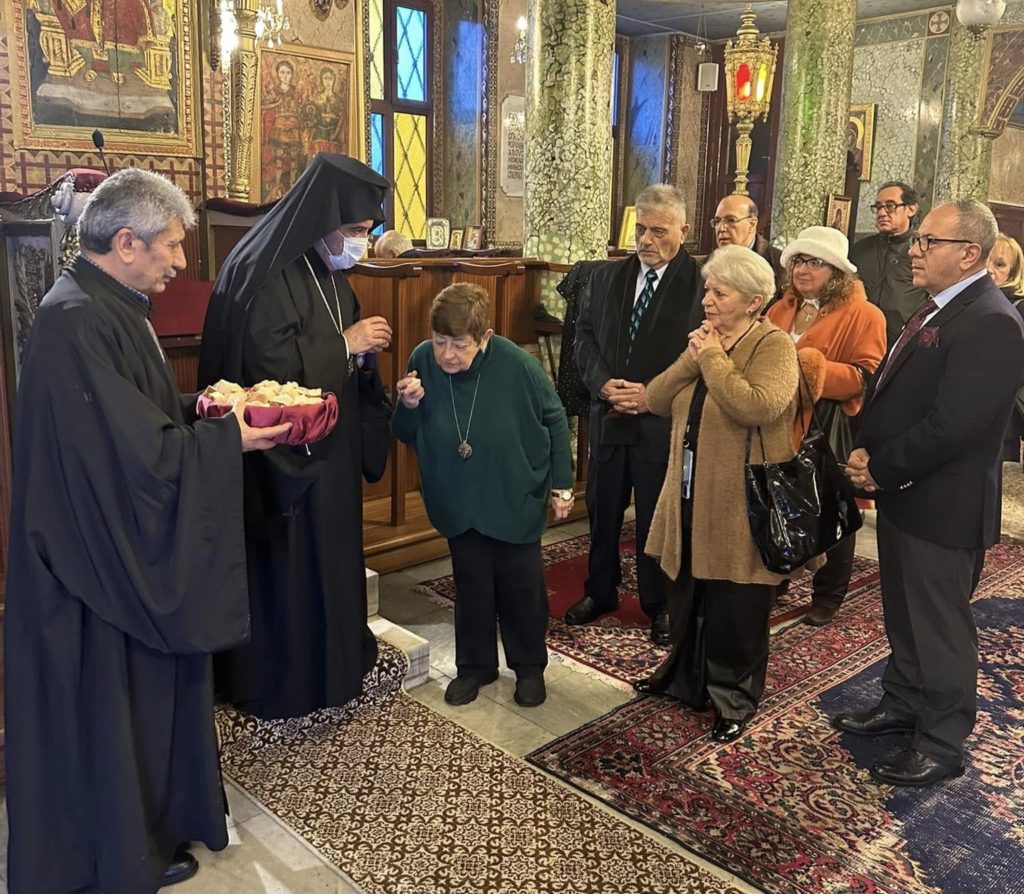 Κυριακή μετά των Φώτων και κοπή βασιλόπιτας στον Άγιο Στέφανο Γεσήλκιοϊ