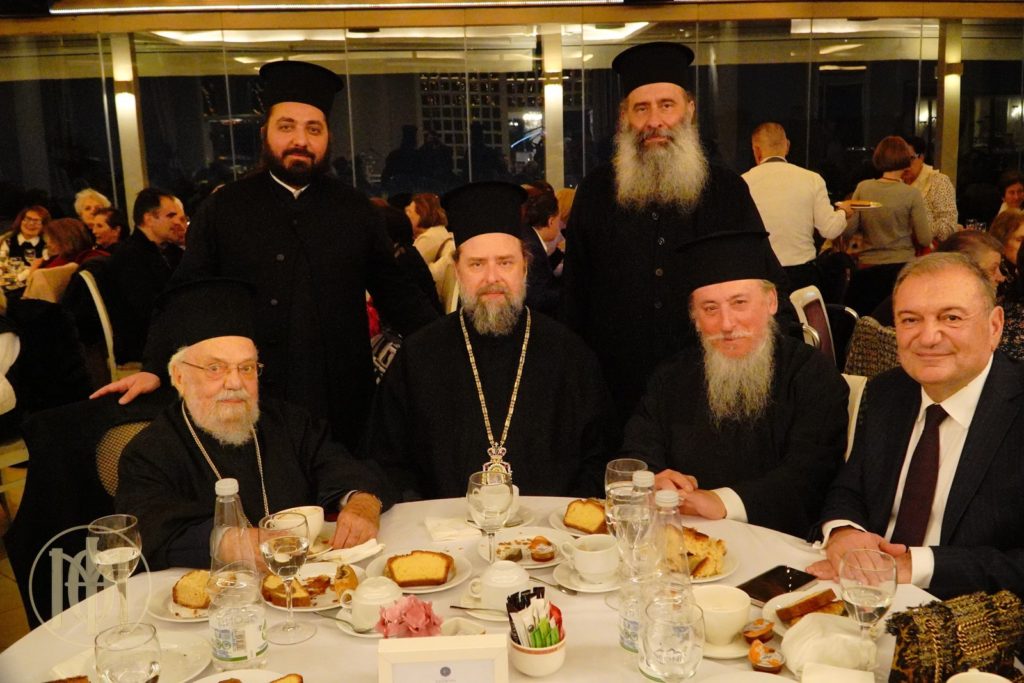 Κοπή βασιλόπιτας από τον Μητροπολίτη Θεσσαλονίκης στον Ι.Ν. Αγίου Γεωργίου Πανοράματος