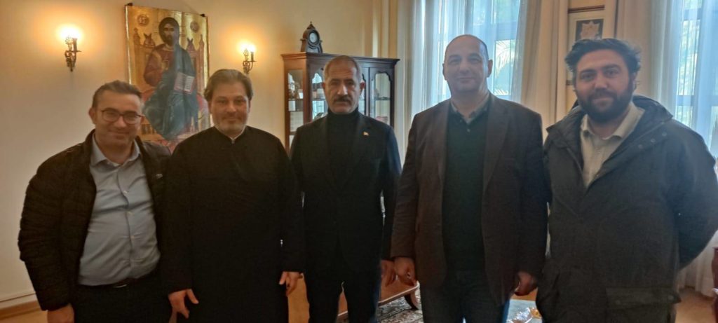 Επίσκεψη του Δημάρχου Πριγκηποννήσων στη Θεολογική Σχολή της Χάλκης