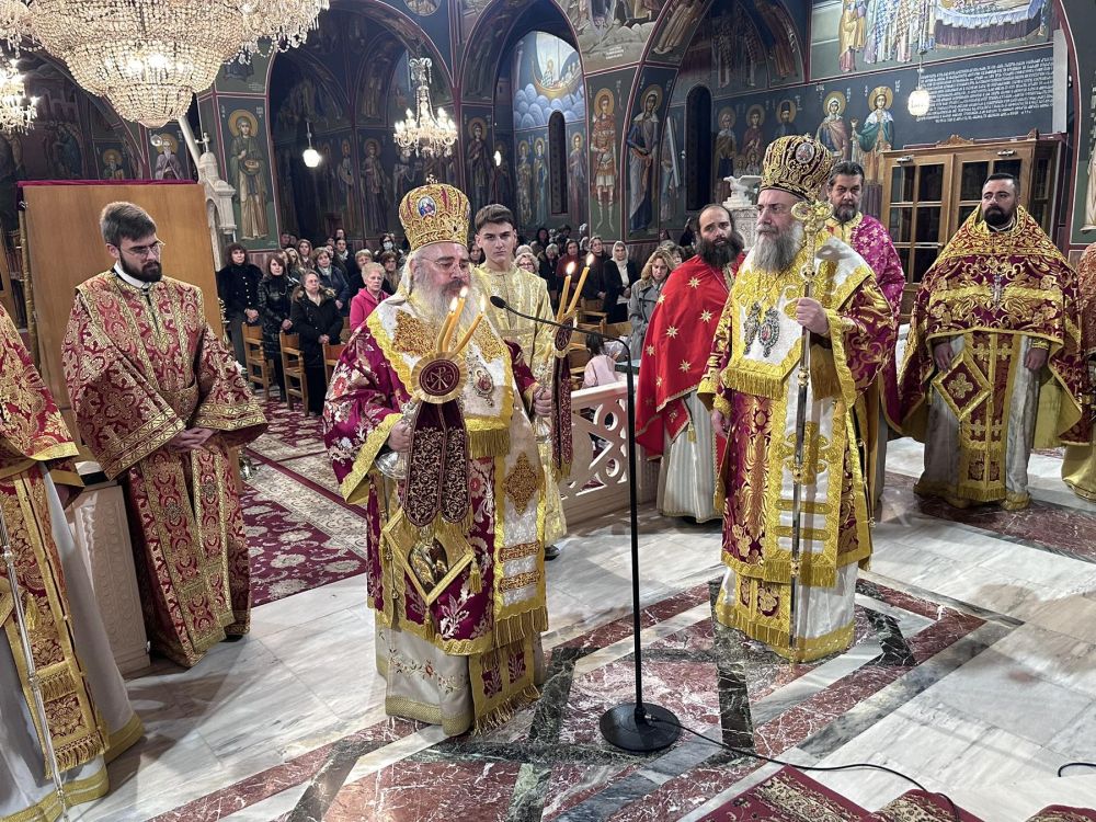 Ιερά Αγρυπνία προς τιμήν της Παναγίας Παραμυθίας στον Ιερό Μητροπολιτικό Ναό Αγίου Νικολάου Τρικάλων