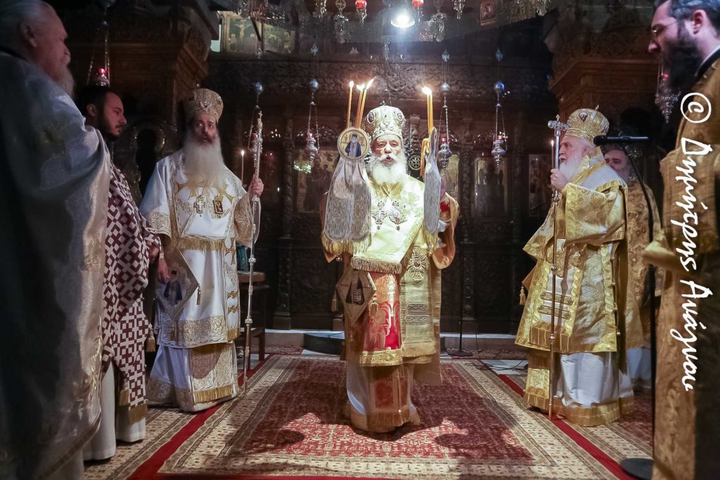 Η εορτή του Οσίου Βησσαρίωνος του Αγαθωνίτου στην Ιερά Μονή Αγάθωνος