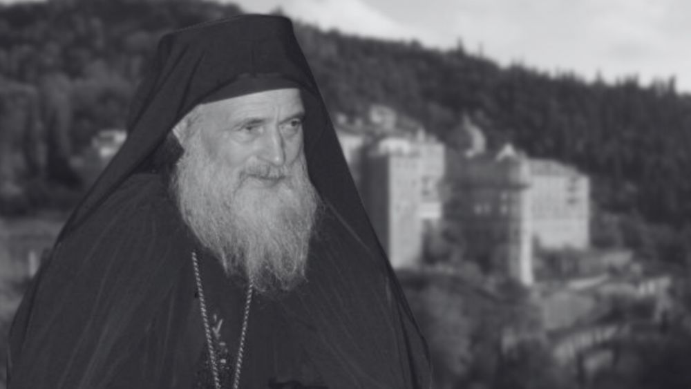 В Господа се престави схиархим. Амвросий – игумен на Зографската света обител