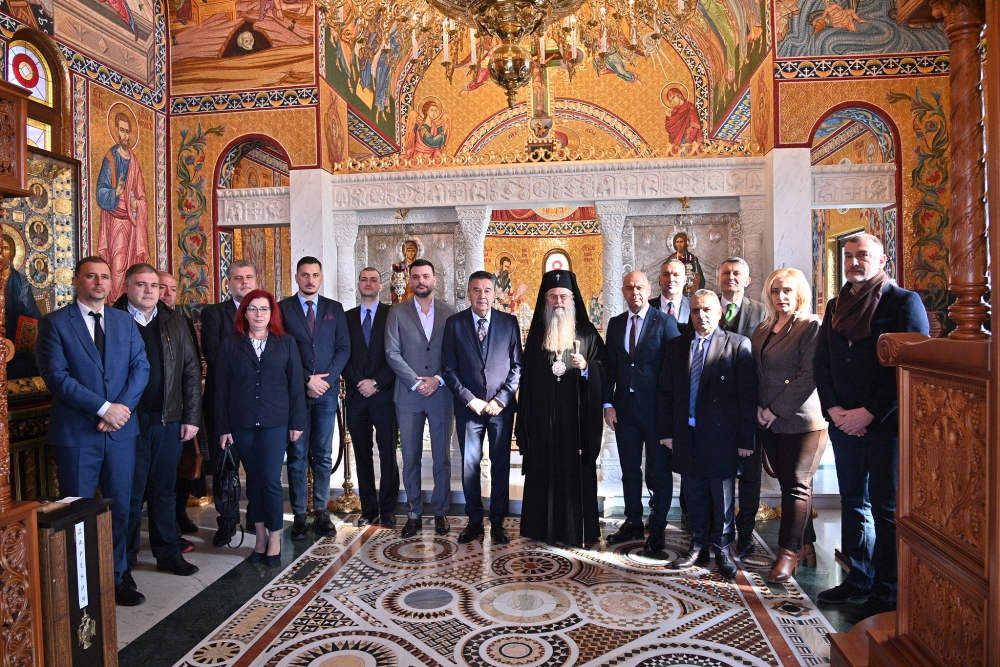 Посещение на кмета на Пловдив и ръководството на Общинския съвет в Пловдивска митрополия