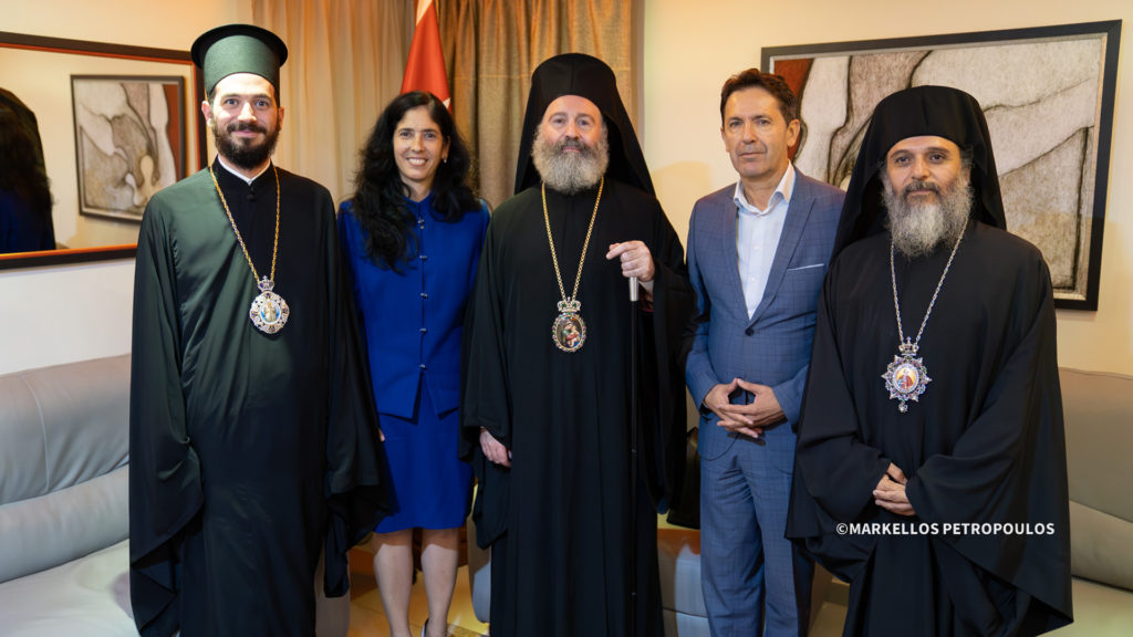 Άφιξη του Αρχιεπισκόπου Αυστραλίας Μακαρίου στην Κούβα