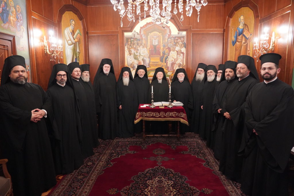 Announcement on the work of the Holy and Sacred Synod