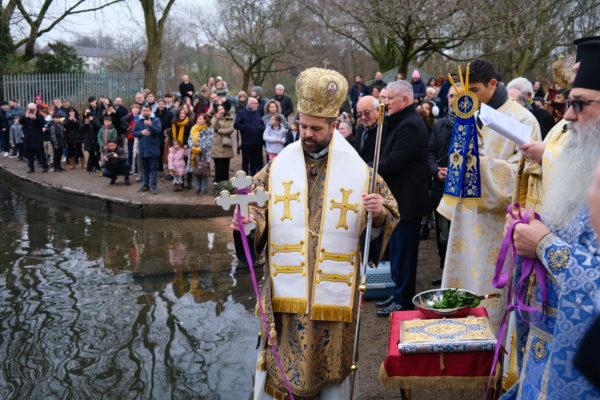 Ο Αγιασμός των Υδάτων στο Μπέρμιγχαμ