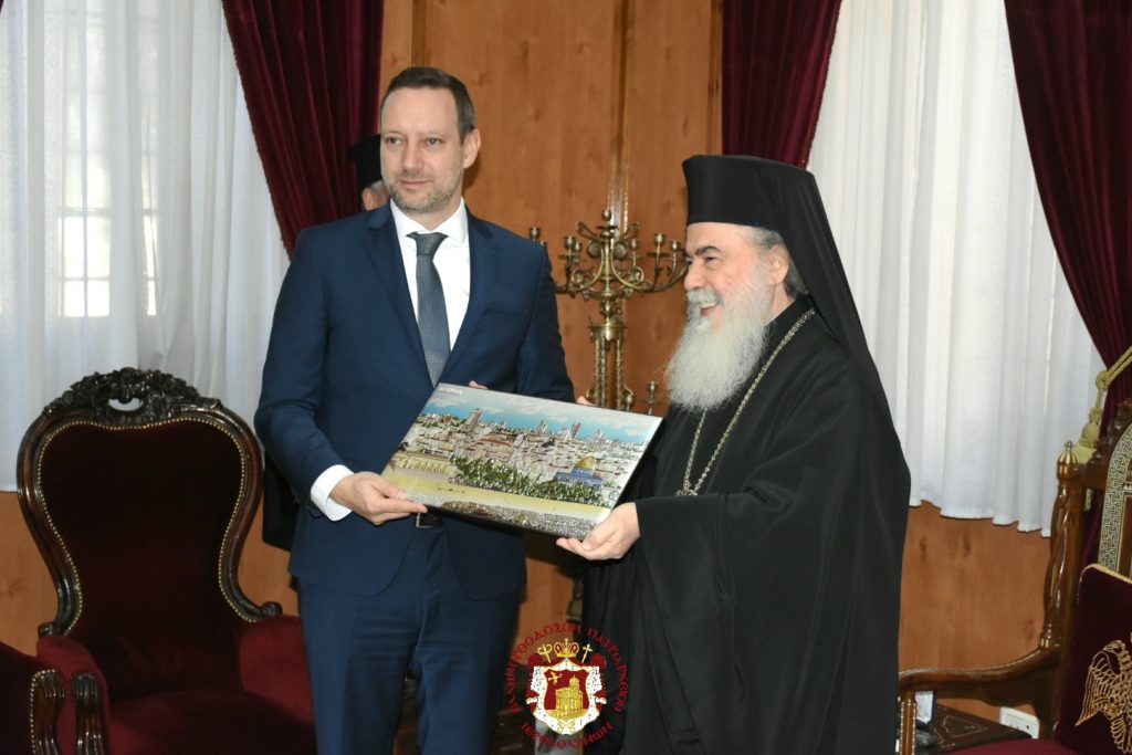 Αντιπροσωπεία από την Ουγγαρία για την υποστήριξη των Χριστιανών επισκέπτεται το Πατριαρχείο Ιεροσολύμων
