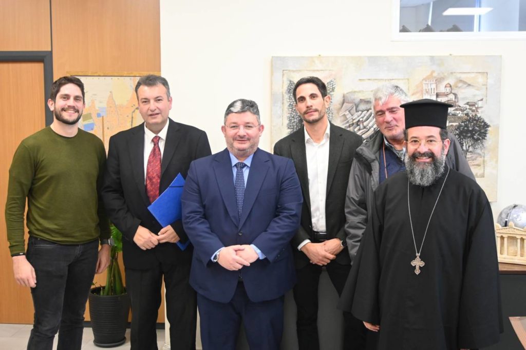 Υπογραφή σύμβασης για την επισκευή του Αγίου Βλασίου Αχαρνών