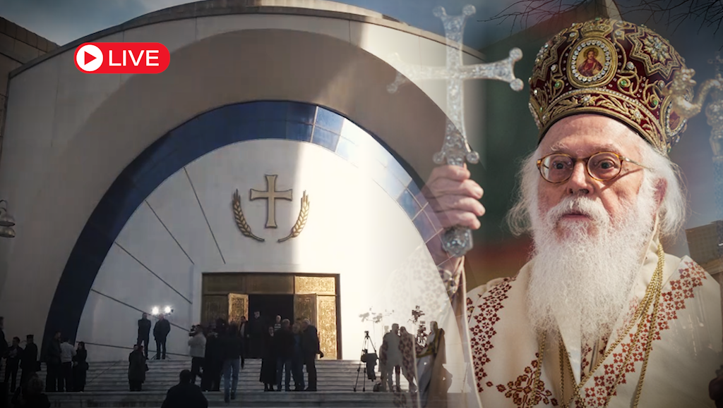 Το σκήνωμα του μακαριστού Αρχιεπισκόπου Αλβανίας Αναστασίου στα Τίρανα