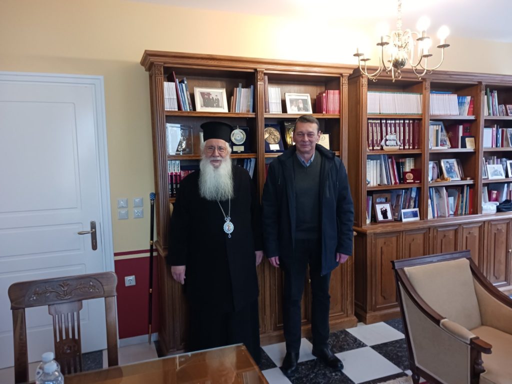 Συνάντηση Μητροπολίτη Θηβών με το Δ.Σ. Συλλόγου Πολυτέκνων Λιβαδειάς