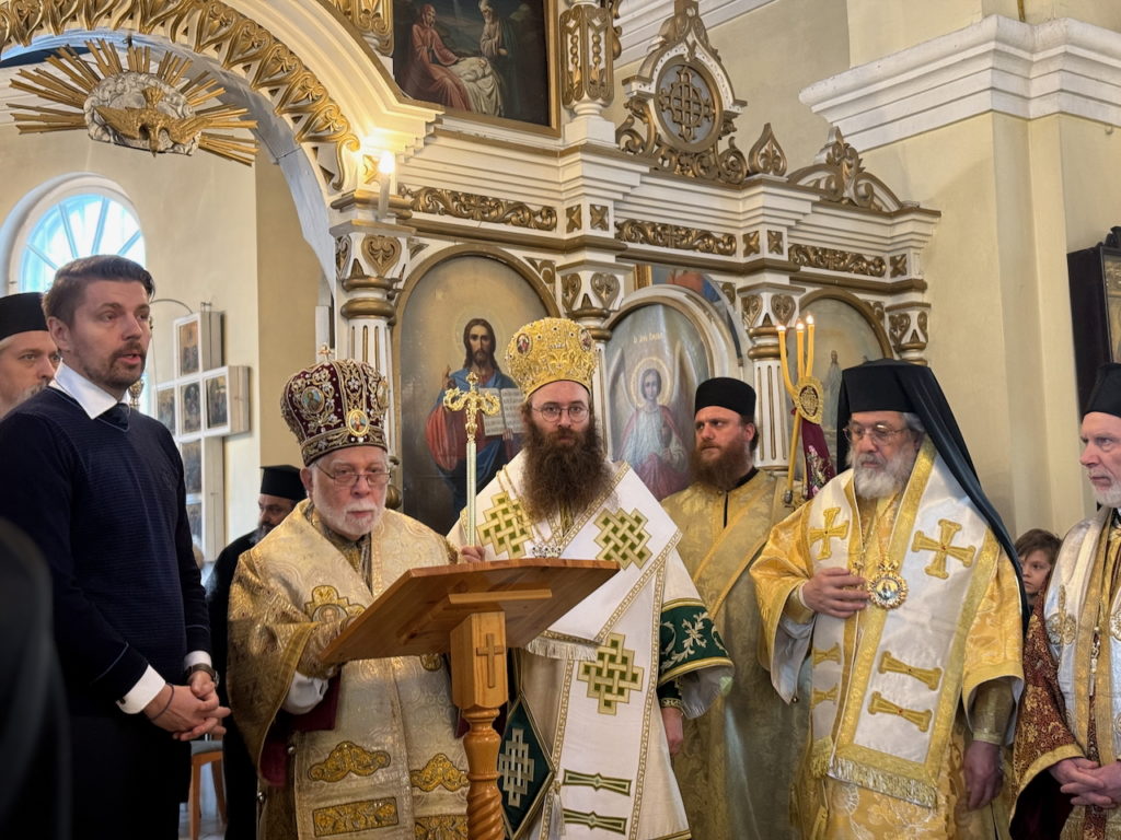 The ordination of Bishop Damaskinos of Haapsalu in the Church of Estonia