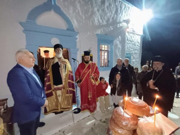 Πανηγυρικός Εσπερινός του Οσίου Αντωνίου στην ομώνυμη Ιερά Μονή Άρβης