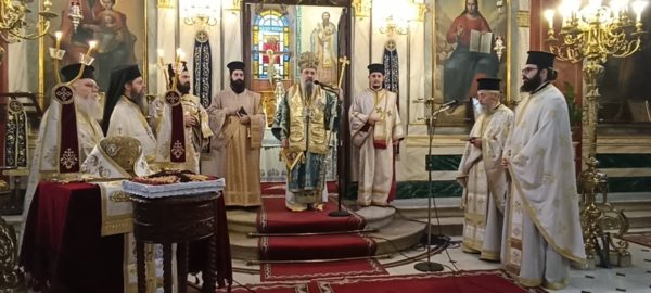 Η εορτή του Οσιομάρτυρος Παύλου του Πατρέως, στην Ιερά Μητρόπολη Πατρών