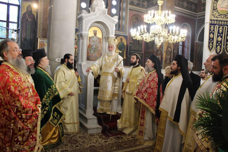 Κυριακή του Ζακχαίου στην Κοίμηση Θεοτόκου Αχαρνών