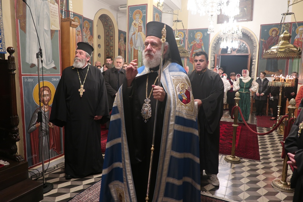 Ποιμαντική επίσκεψη του Μητροπολίτη Σύρου στην Άνδρο