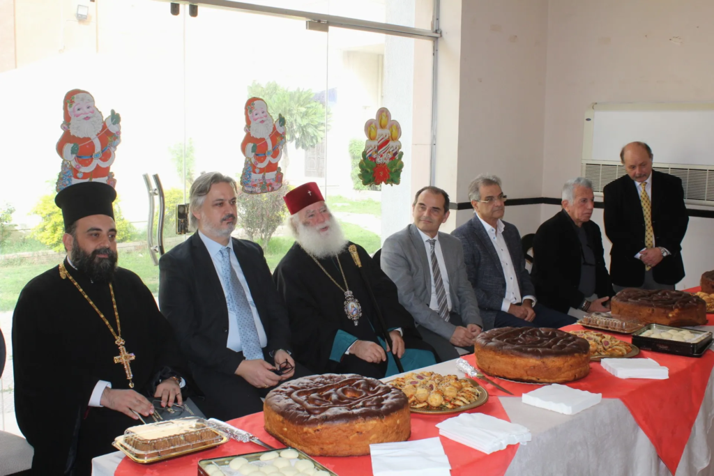 Κοπή βασιλόπιτας Ελληνικής Κοινότητας Αλεξανδρείας