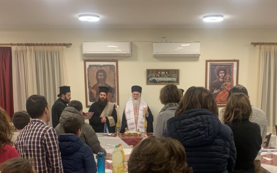 Κοπή βασιλόπιτας στην Σχολή Βυζαντινής Μουσικής της Μητροπόλεως Λήμνου