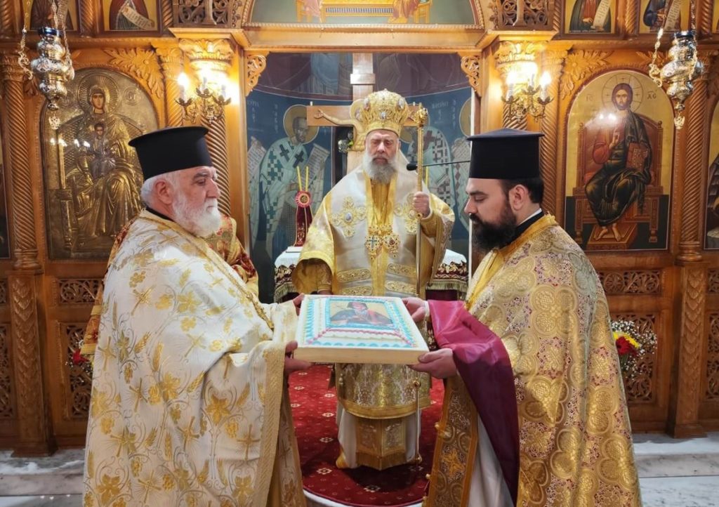 Ιερά μνήμη του Αγίου Νεομάρτυρα Γεωργίου του εν Ιωαννίνοις στη Μητρόπολη Θεσσαλιώτιδος