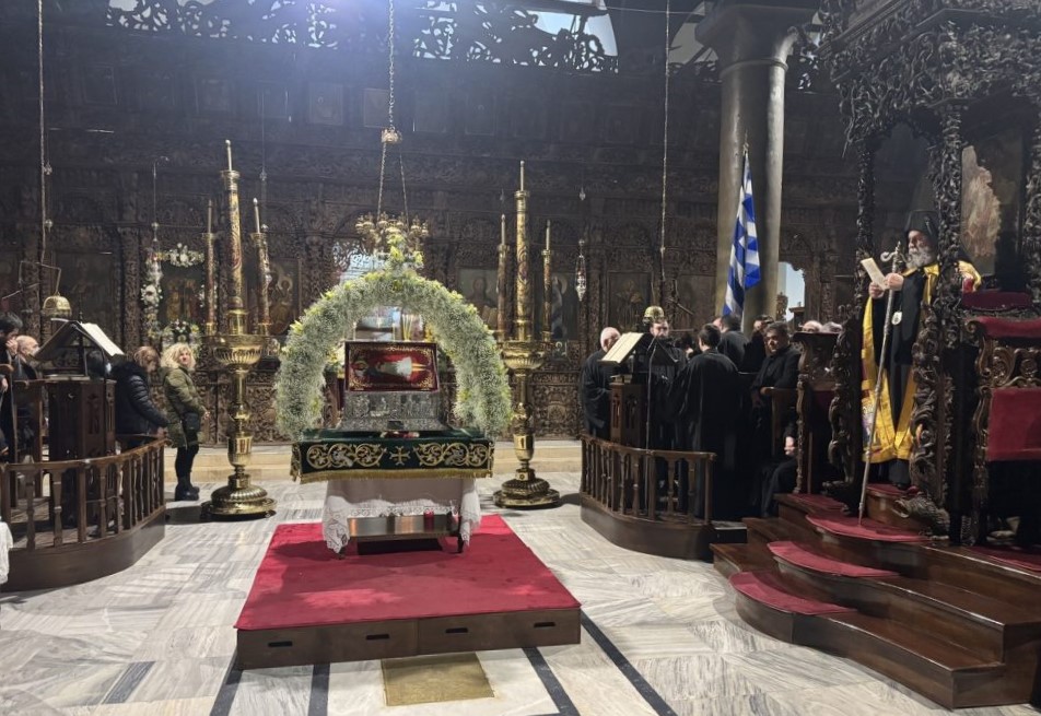Εσπερινός Αγίου Αθανασίου στον εορτάζοντα Μητροπολιτικό Ναό στα Ιωάννινα