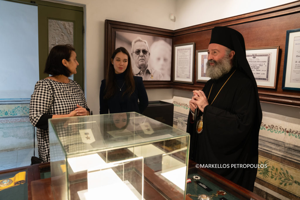 The Archbishop of Australia visited the Eusebio Leal House – Museum in Havana
