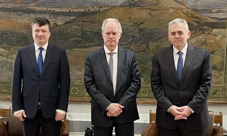 Ολοκληρώθηκε η επίσημη επίσκεψη του Ρουμάνου Προέδρου της ΔΣΟ στην Αθήνα