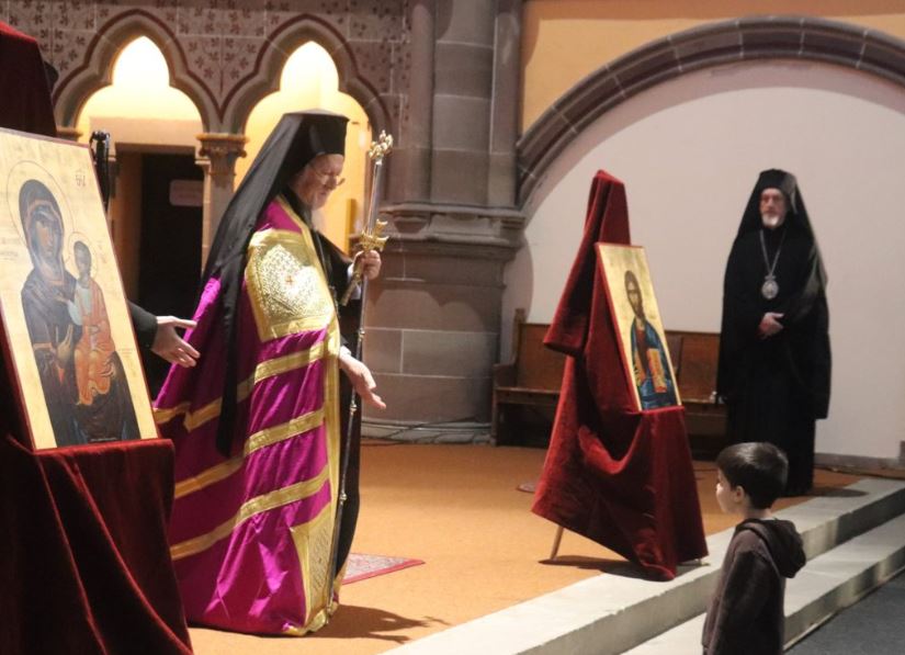 Πατριαρχική χοροστασία στον Ναό Αγίου Αποστόλου Παύλου Στρασβούργου