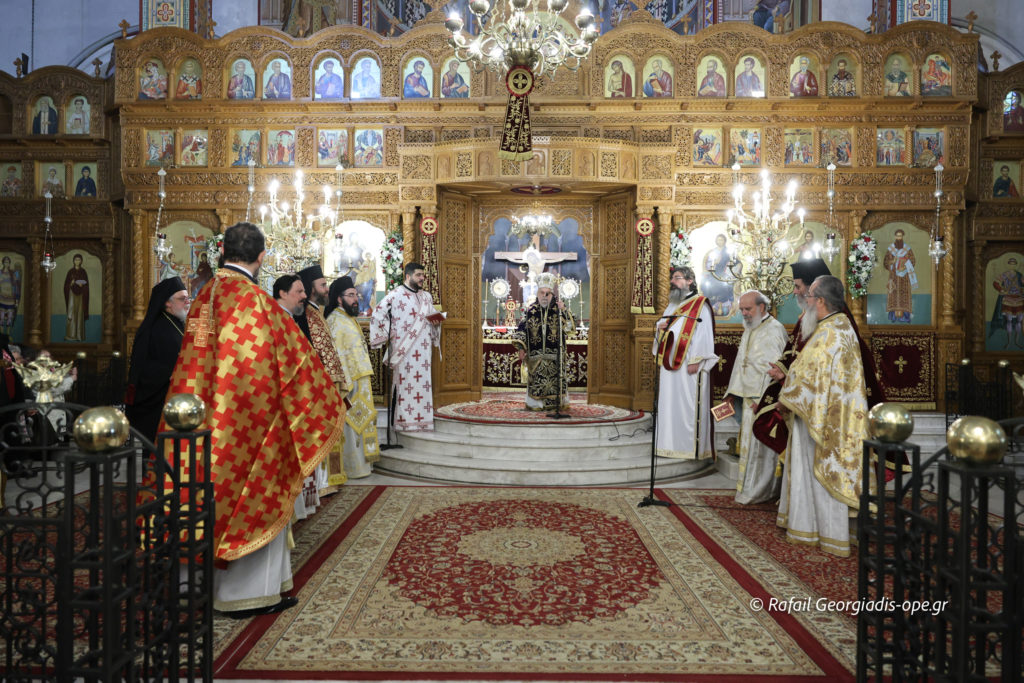 Η πανήγυρη των Τριών Αγίων Ιεραρχών στην Ι.Μ. Θεσσαλονίκης