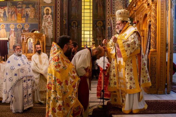 Ο Μητροπολίτης Μεσσηνίας τέλεσε την εις Πρεσβύτερον χειροτονία του Χ. Ανδριόπουλου και την εις Διάκονον του Α. Αθανασόπουλου