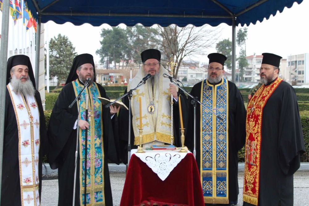 Στην αλλαγή Διοικήσεως της 1ης Στρατιάς ο Μητροπολίτης Λαρίσης