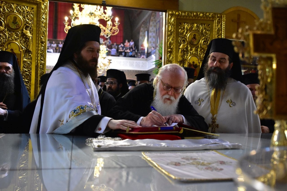 Ο Μητροπολίτης Λαρίσης για την εκδημία του Αρχιεπισκόπου Αλβανίας